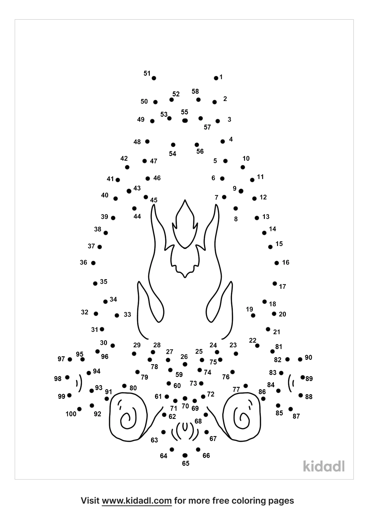 Free Bridge Hard 1 100 Dot To Dot Printables For Kids Kidadl