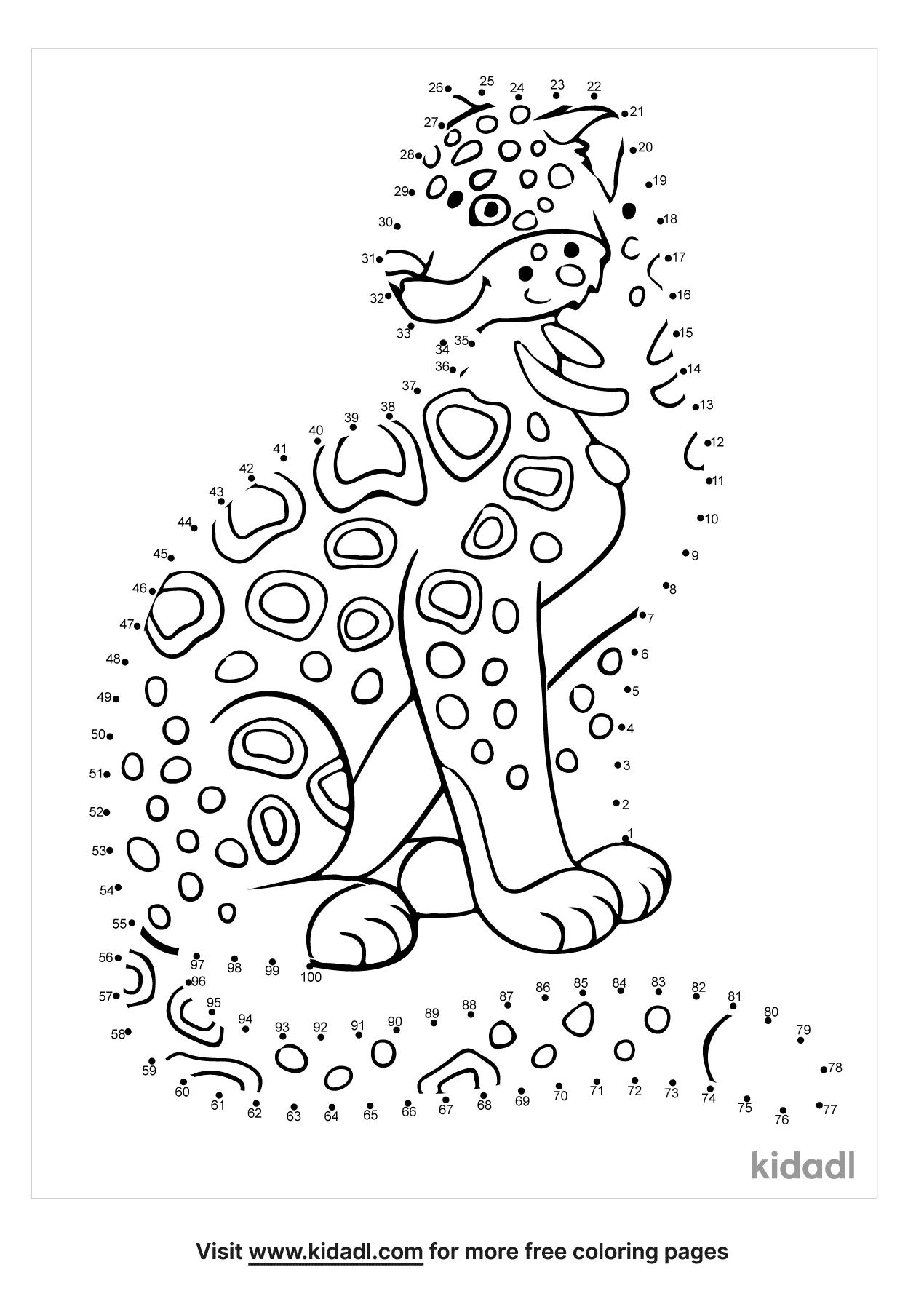 Free Snake Easy 1 Dot To Dot Printables For Kids Kidadl