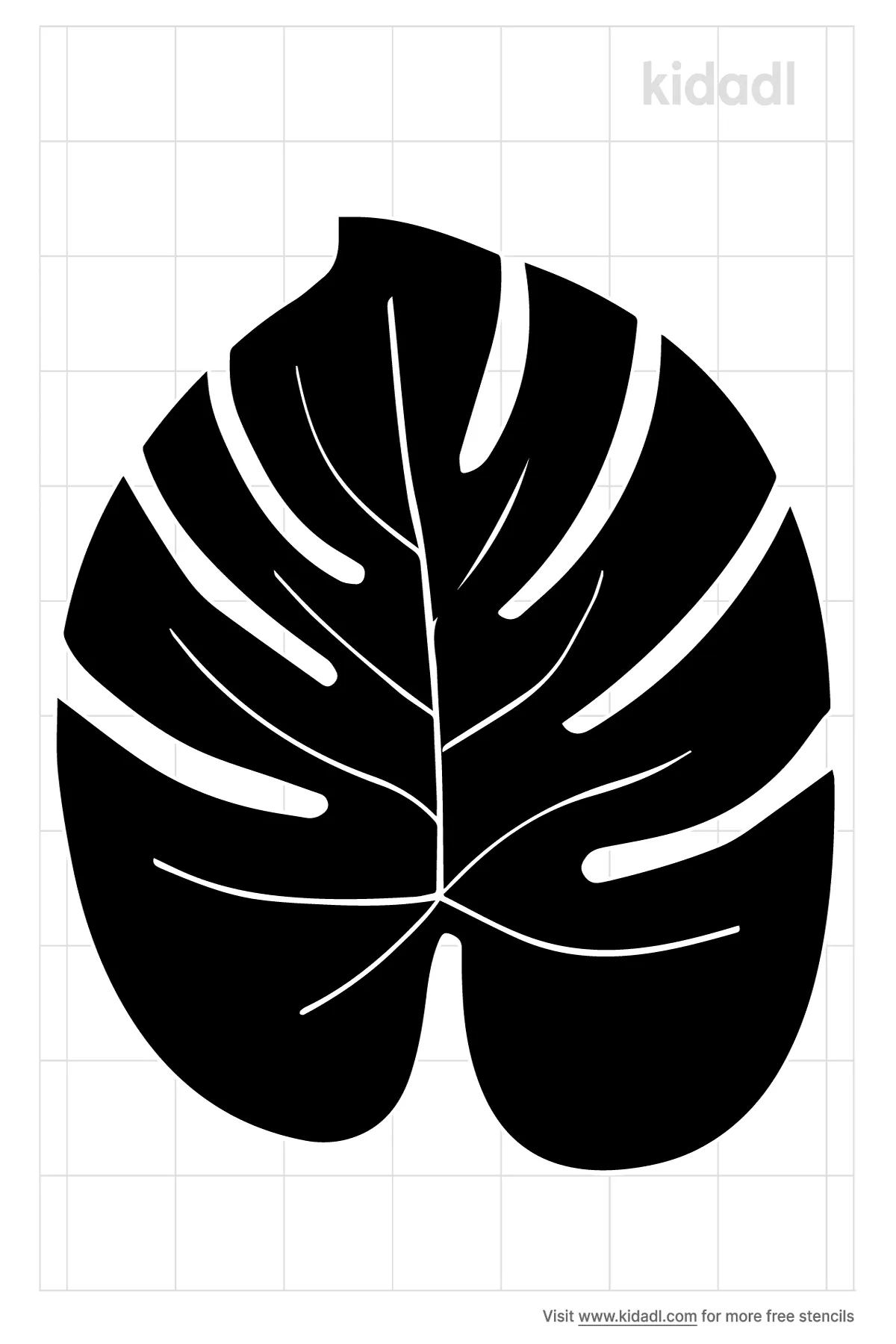 free-hawaiian-palm-leaves-stencil-stencil-printables-kidadl
