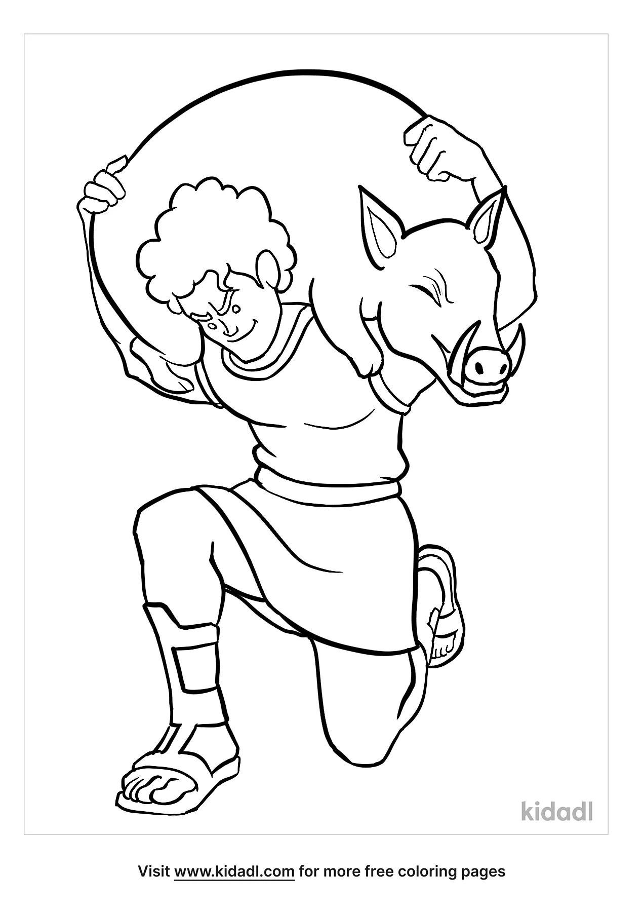 free hercules coloring pages