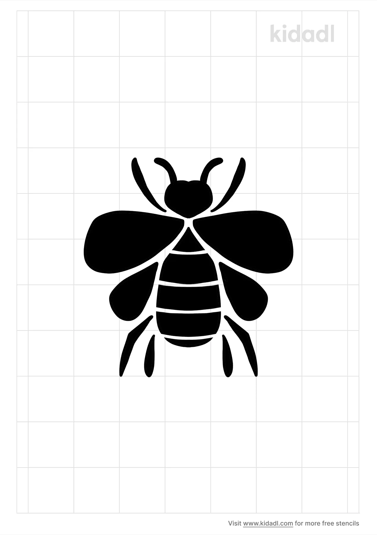 Honey Bee Stencils Free Printable Bugs Stencils Kidadl And Bugs Stencils Free Printable Stencils Kidadl