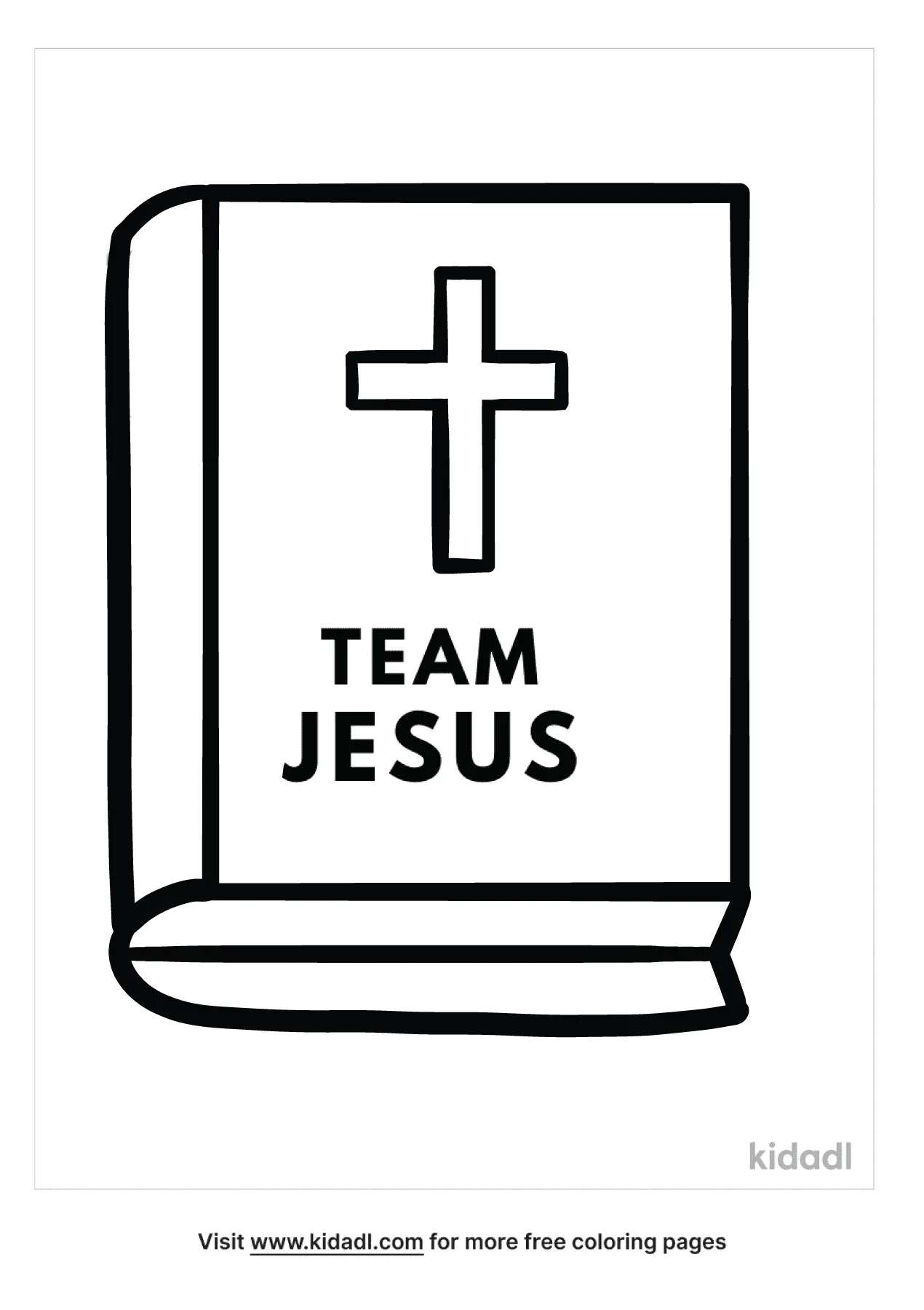 I Am On Team Jesus Coloring Page Free Words Quotes Coloring Page Kidadl