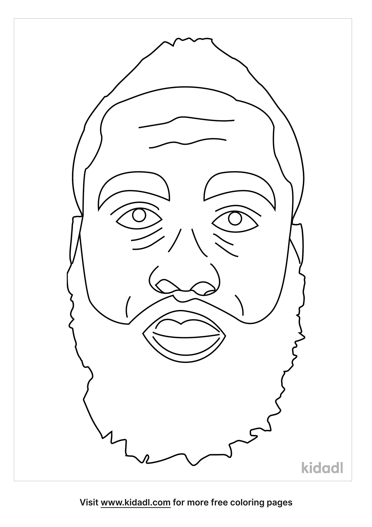 28+ james harden coloring pages | LanyaLeelyla