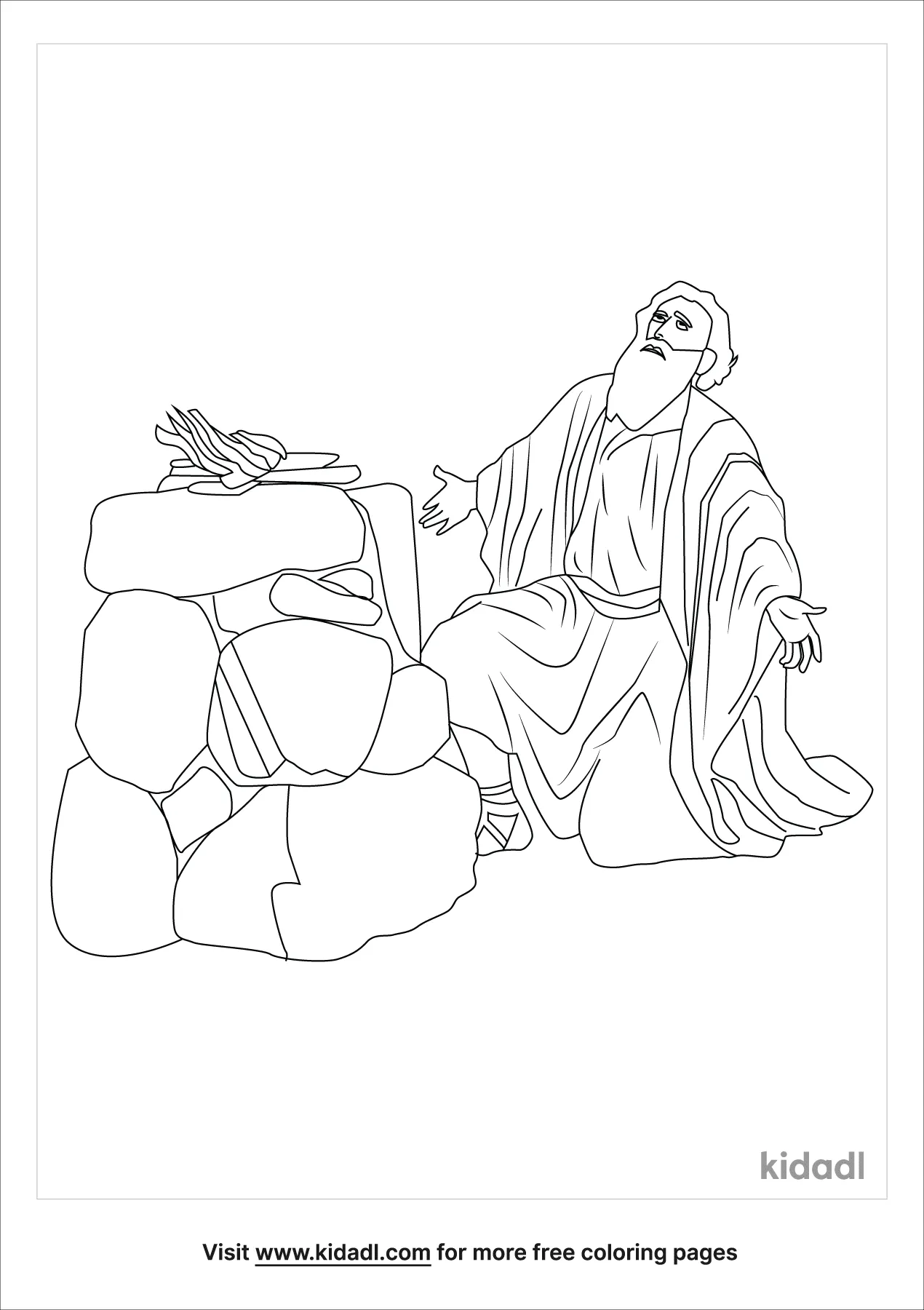 bible coloring pages job