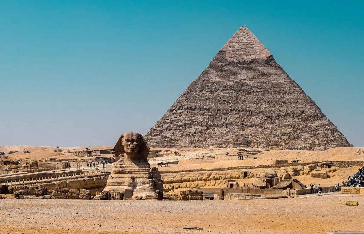The pyramids of Egypt are a sight to behold.