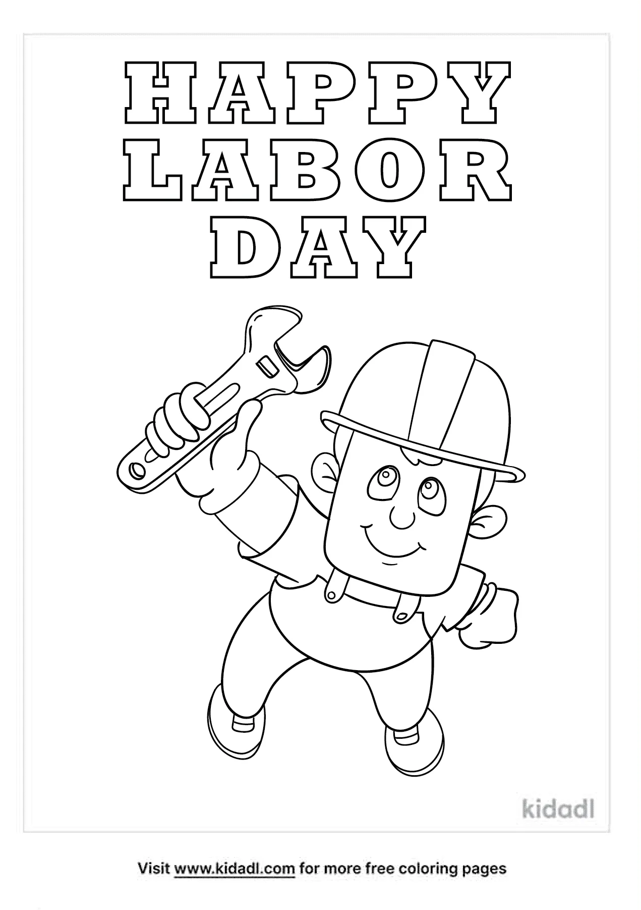 Labor Day Coloring Pages Free Seasonal Celebrations Coloring Pages Kidadl