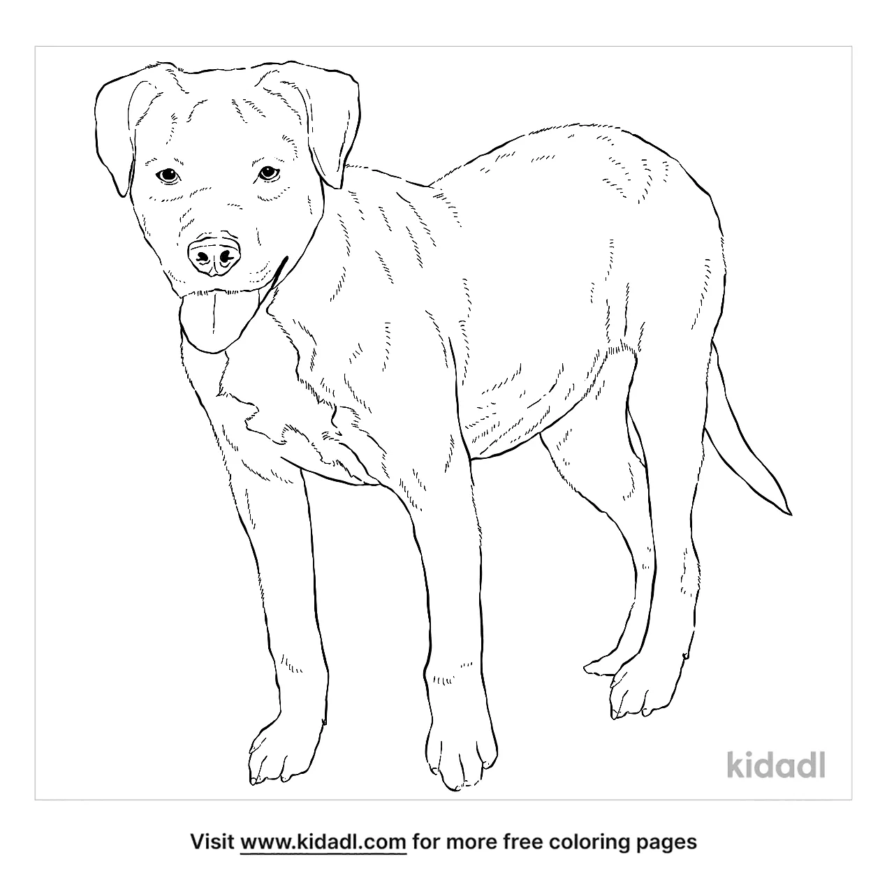 Labrabull Coloring Page