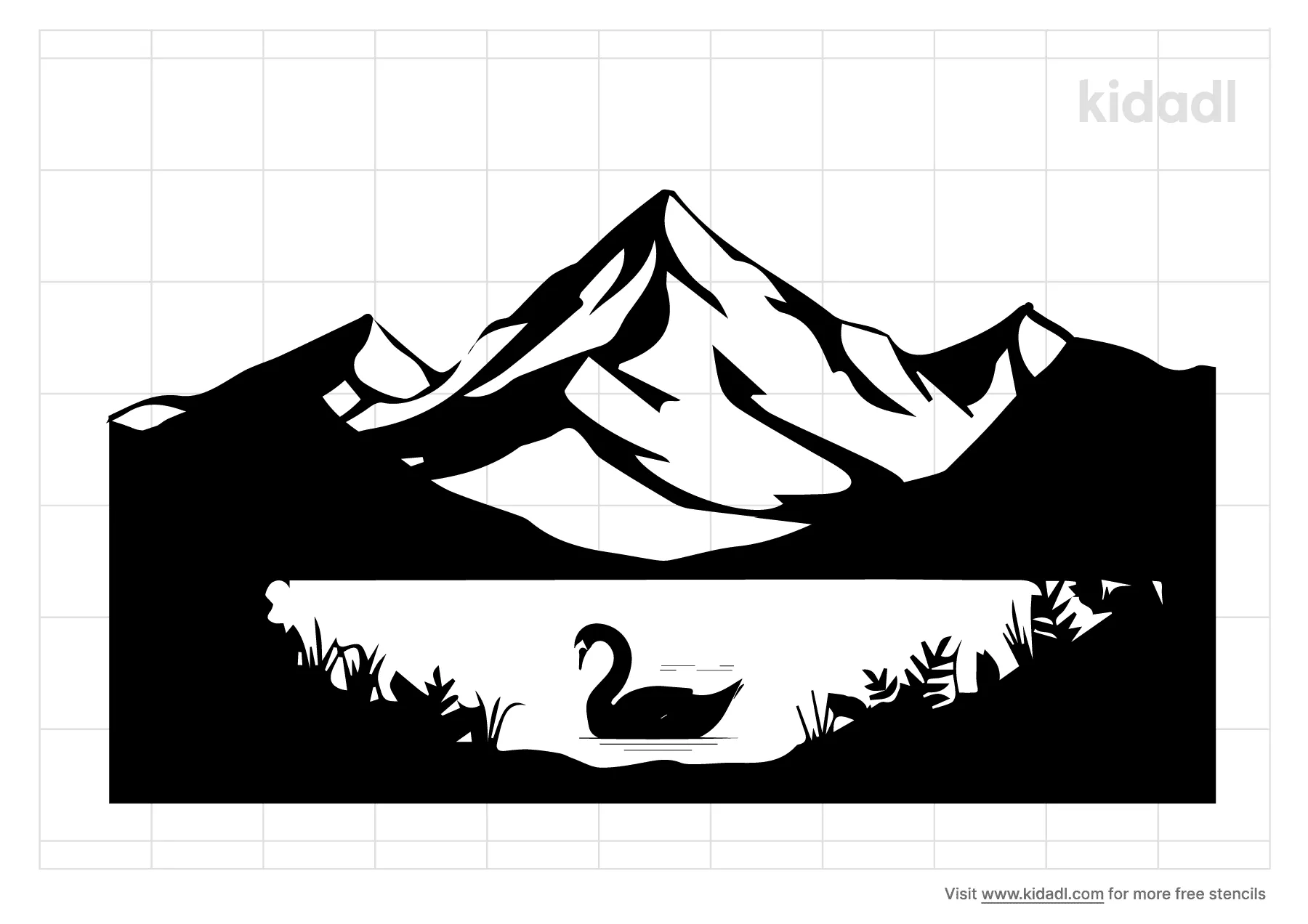 orientering Ren og skær forskel Nature Stencils | Free Printable Stencils | Kidadl