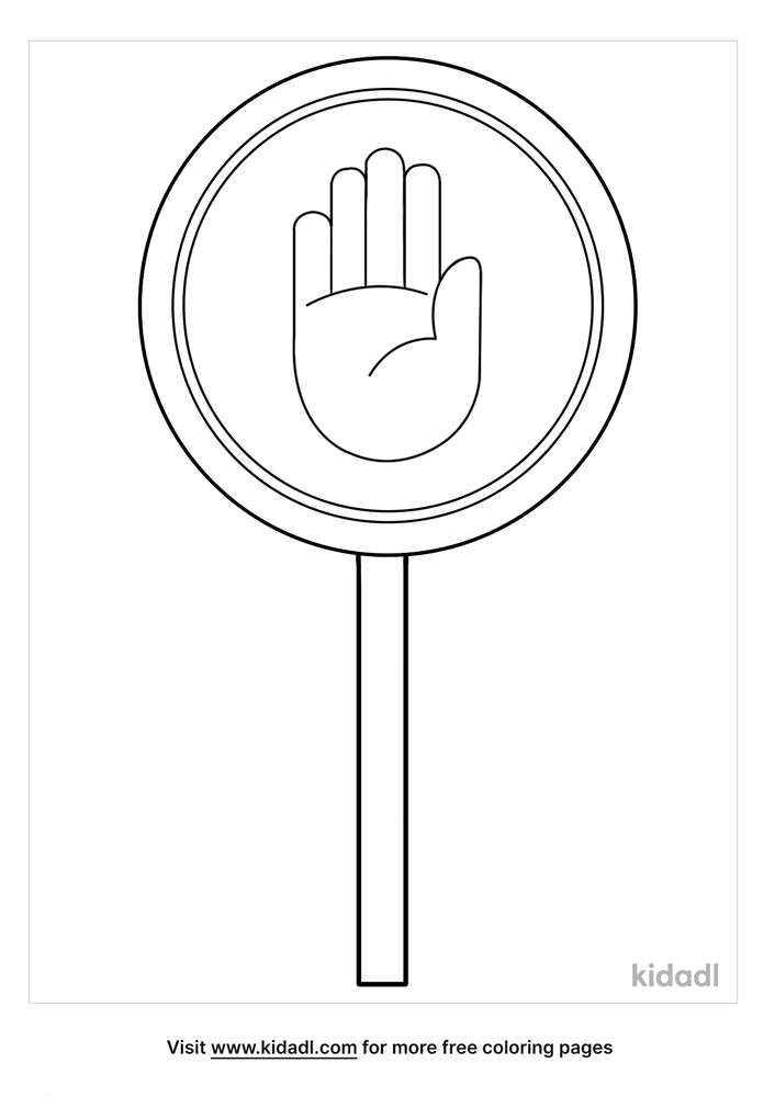 stop sign coloring pages free emojis shapes and signs coloring pages kidadl