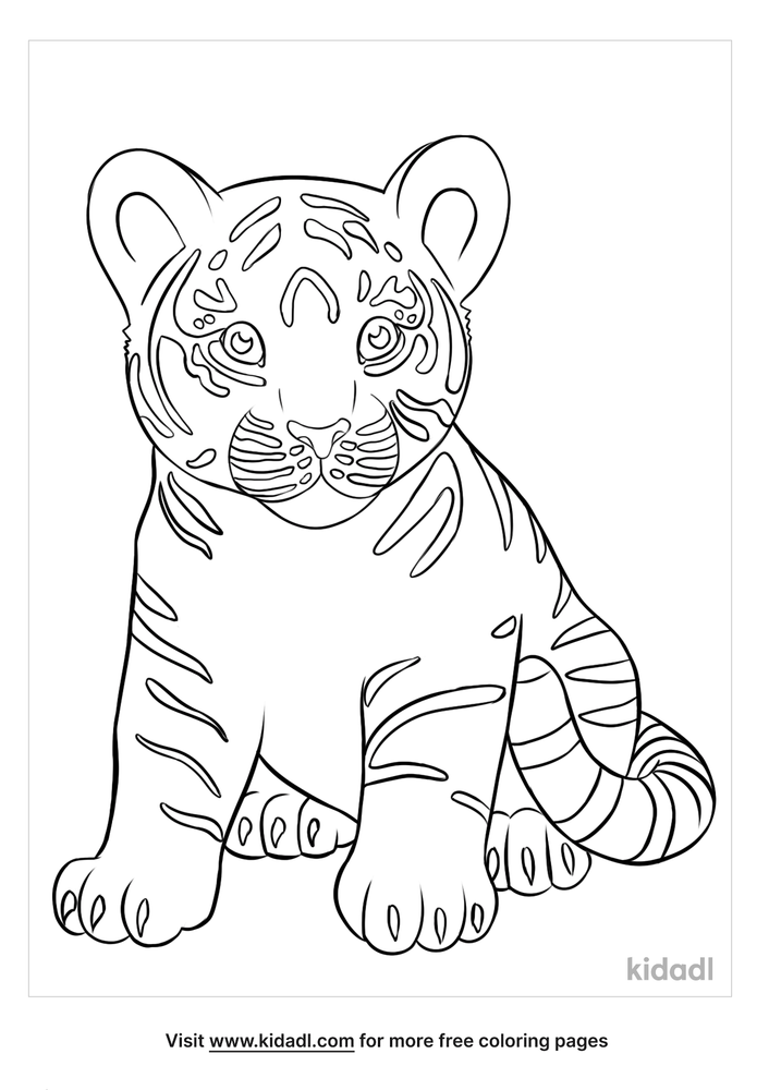 Tiger Coloring Pages Pdf Coloringfolder Com Animal Co - vrogue.co