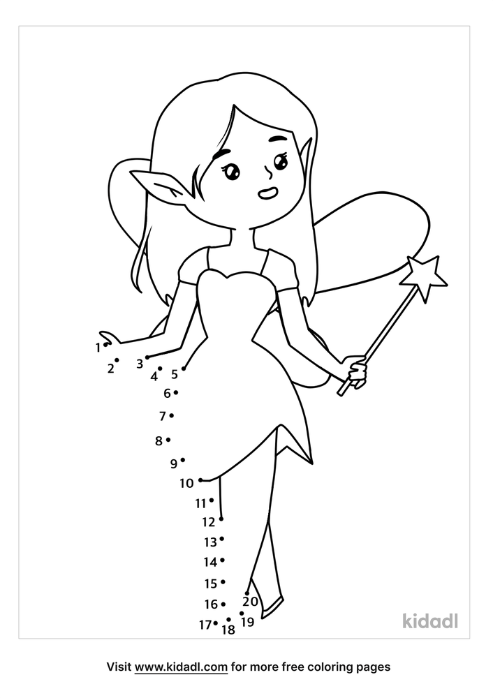 Free Princess Easy 1 Dot To Dot Printables For Kids Kidadl