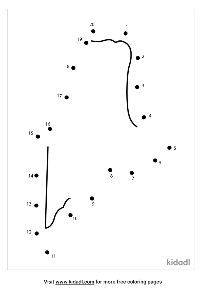 Free Maine Easy 1 Dot To Dot Printables For Kids Kidadl