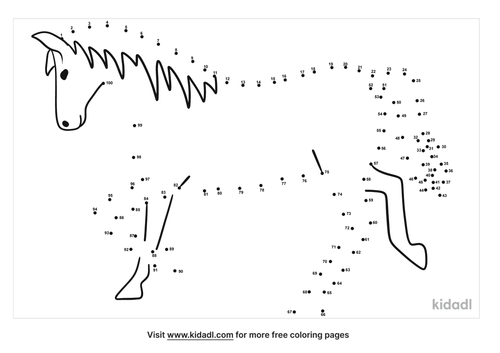 Free Dot To Dot Printables 1 100 A Z Easy Medium Hard Kidadl