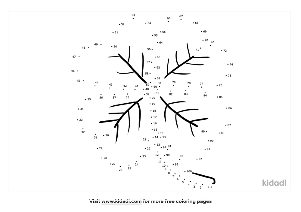 Free Flower Hard 1 100 Dot To Dot Printables For Kids Kidadl