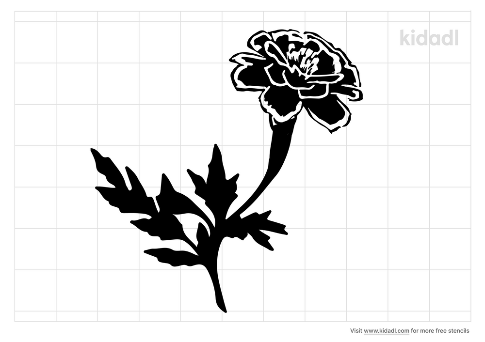 Easy Floral Design Stencils Free Printable Flowers Stencils Kidadl And Flowers Stencils Free Printable Stencils Kidadl