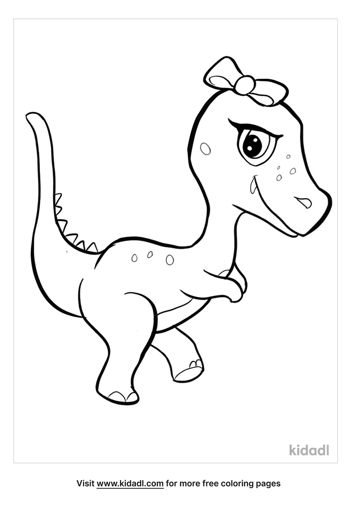 2 Headed T.rex Coloring Page