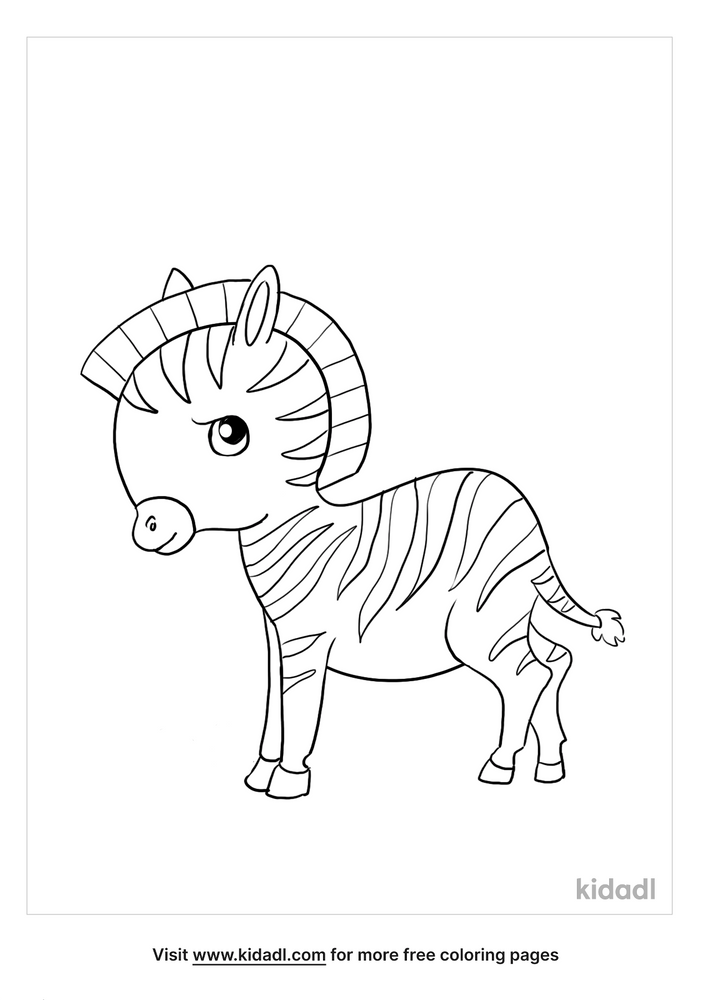 31+ inspirational pics Cartoon Zebra Coloring Pages / 1 : June 29, 2021