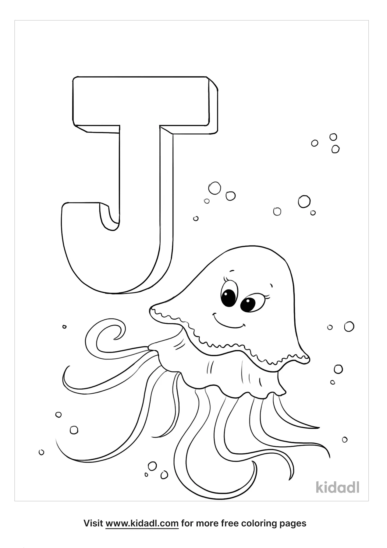 letter j coloring pages free letters coloring pages kidadl