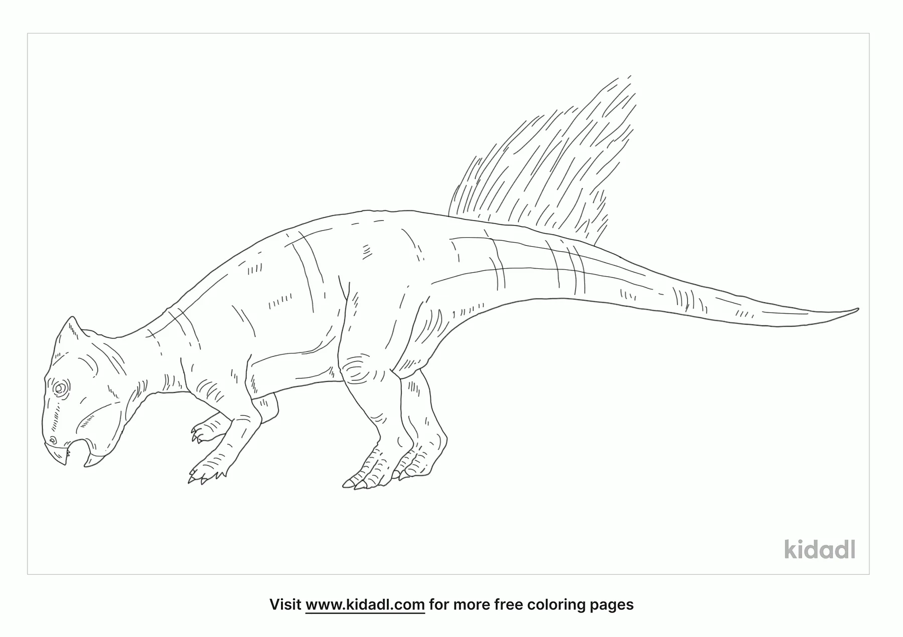 Liaoceratops Coloring Page