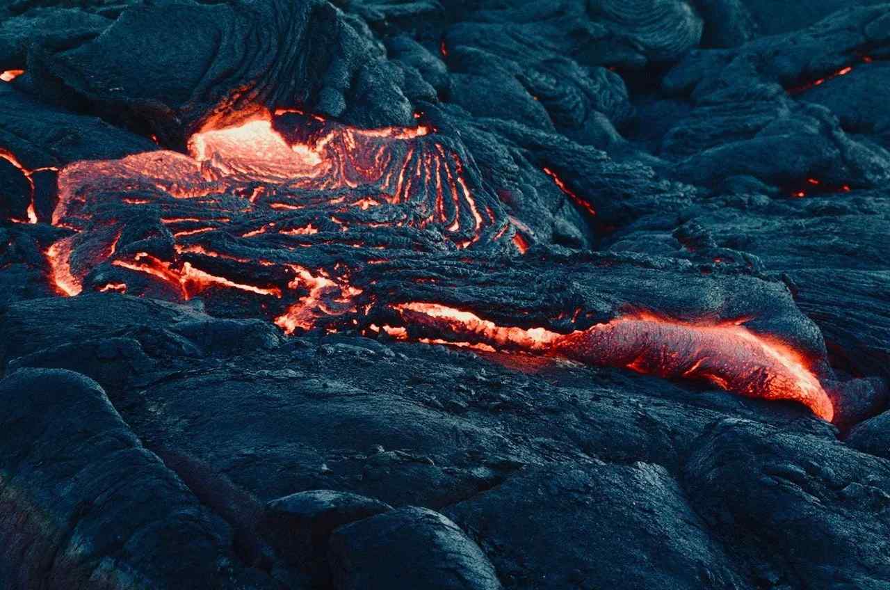 The Kilauea Volcano in Hawaii has had more than 60 eruptions.