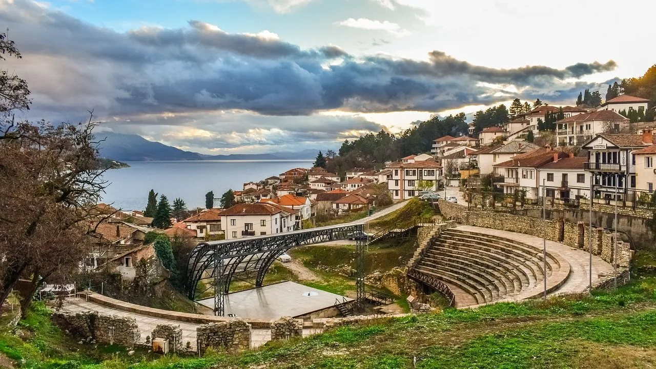 The town of Ohrid is a must-visit.