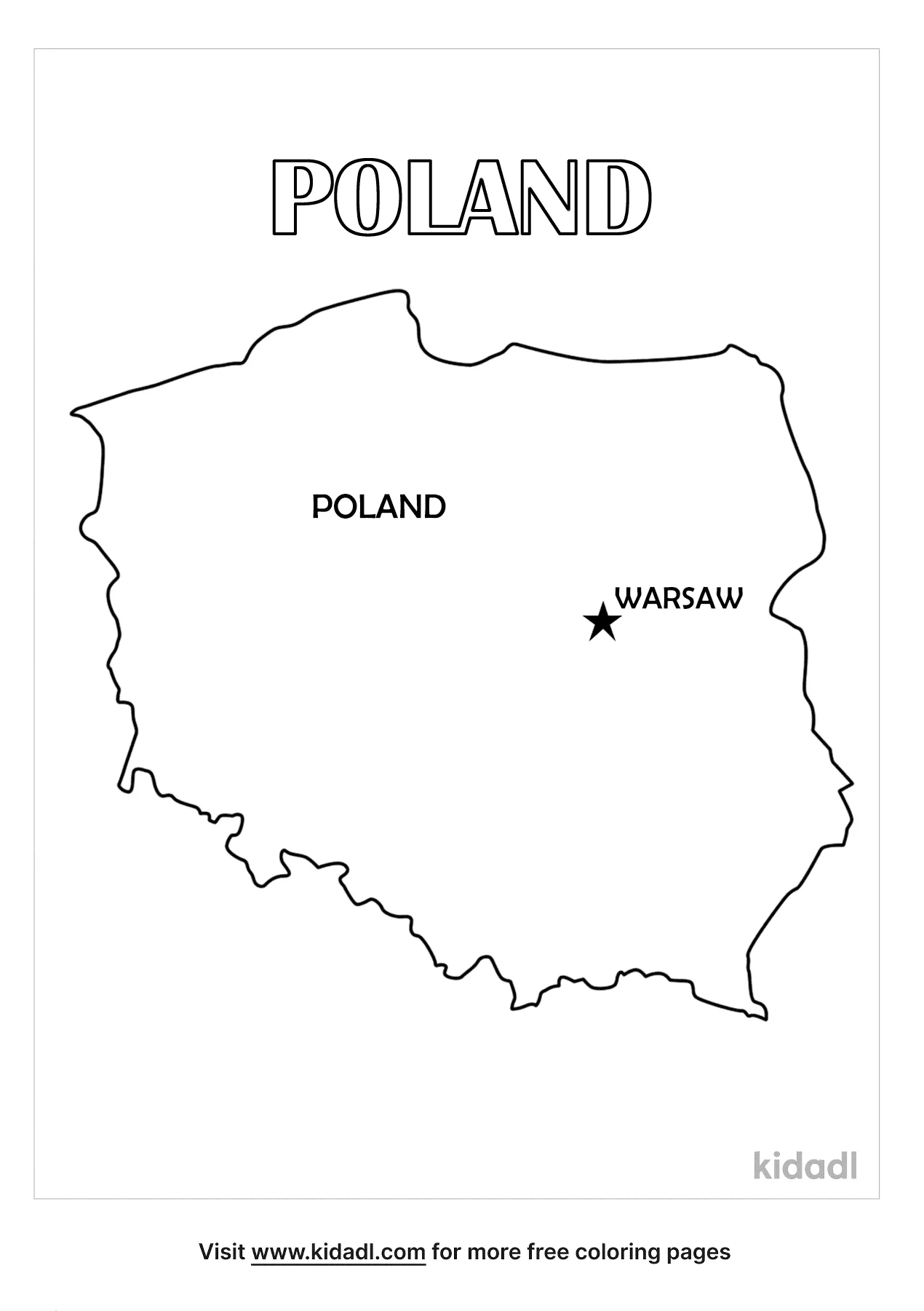 polish coloring pages