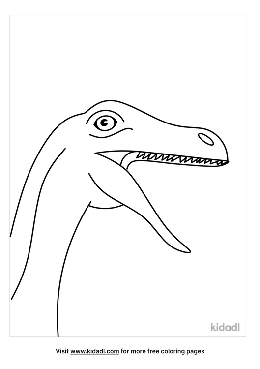 gallimimus coloring pages free dinosaurs coloring pages kidadl