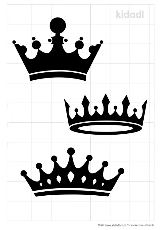 3 Crowns Stencils