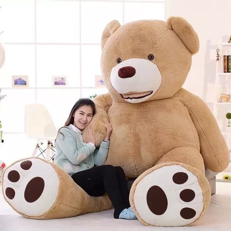 130cm Giant Hung big teddy bear plush soft toys doll no cotton just cover gift 