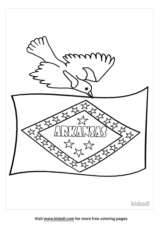 Arkansas Coloring Pages Free World Geography Flags Coloring Pages Kidadl