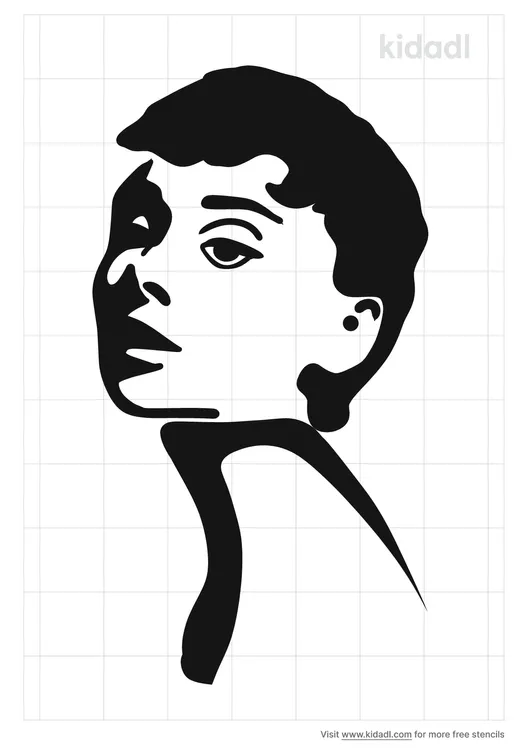 Audrey Hepburn Stencils