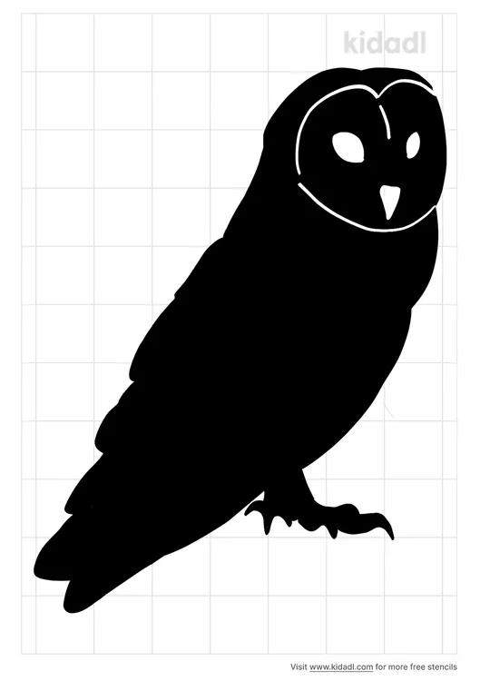 Barn Owl Stencils