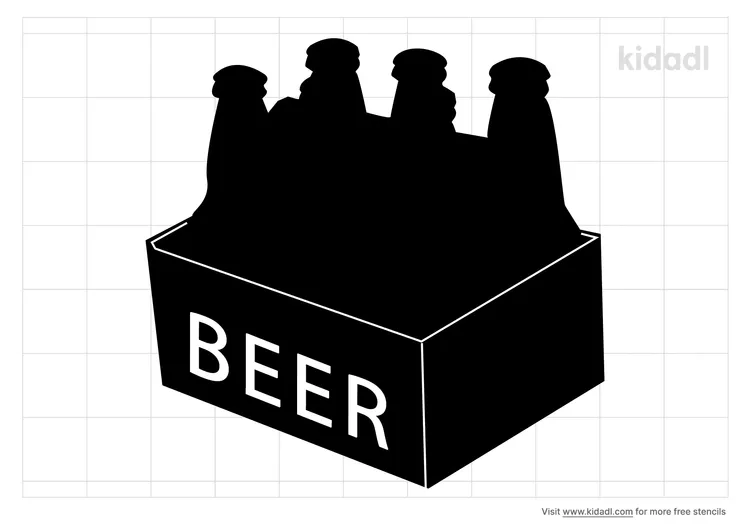 Beer Crate Stencils