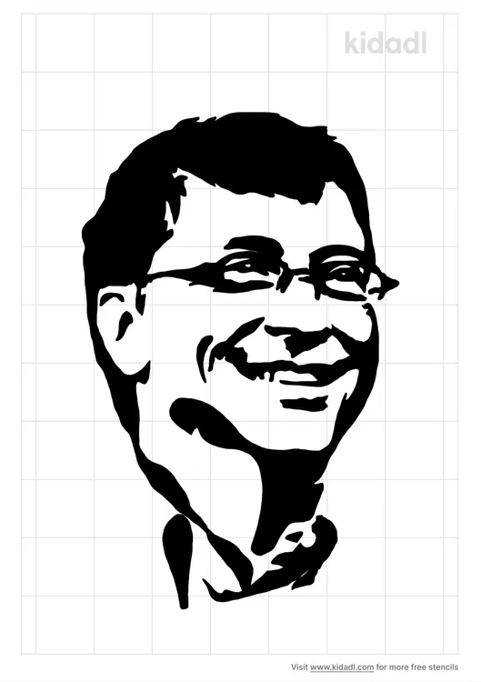 Bill Gates Stencils