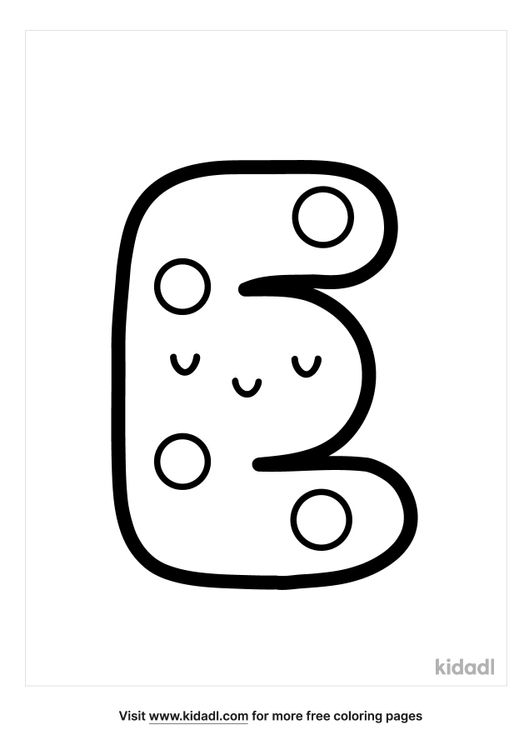 bubble letter coloring pages free b coloring pages kidadl