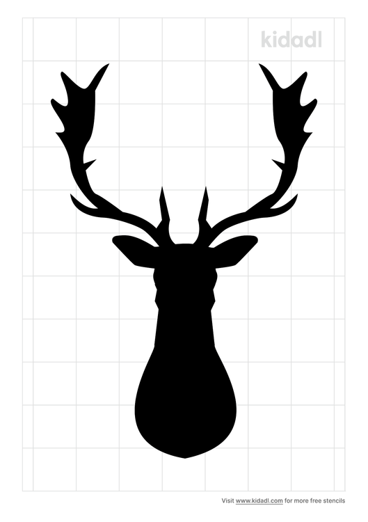 Buck Stencils Free Printable Animals Stencils Kidadl and Animals