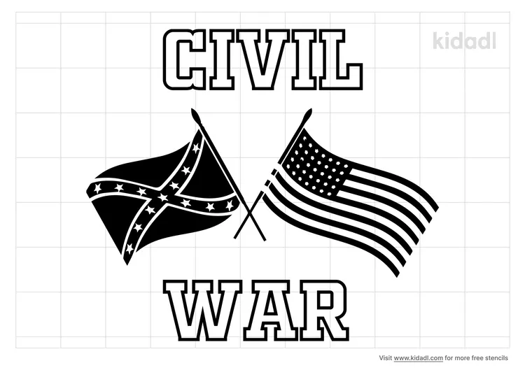 Civil War Stencils