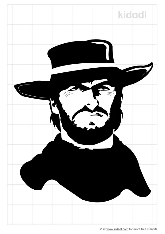 Clint Eastwood Stencils