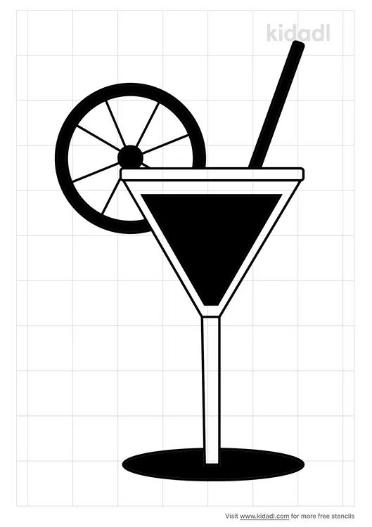 Cocktail Stencils