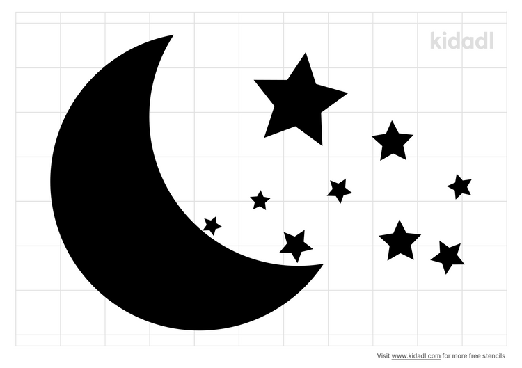 moon cycle stencils free printable space stencils kidadl and space stencils free printable stencils kidadl