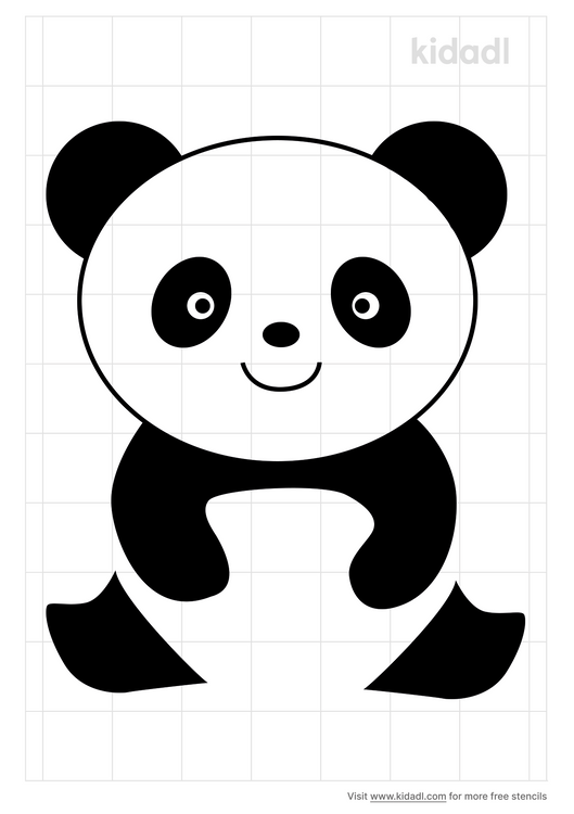 cute panda stencils free printable animals stencils kidadl and animals stencils free printable stencils kidadl