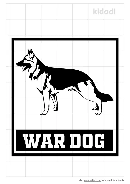 Dogs Of War Stencils