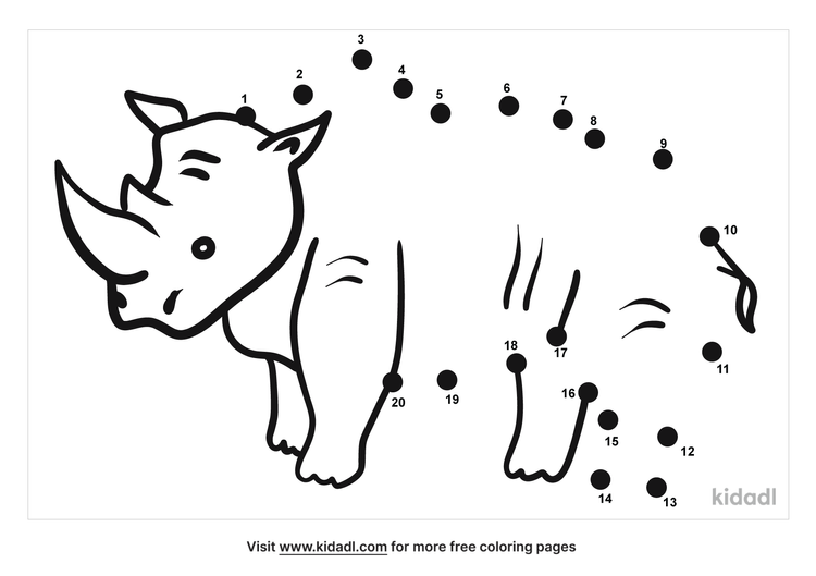 Free Dog Medium 1 50 Dot To Dot Printables For Kids Kidadl