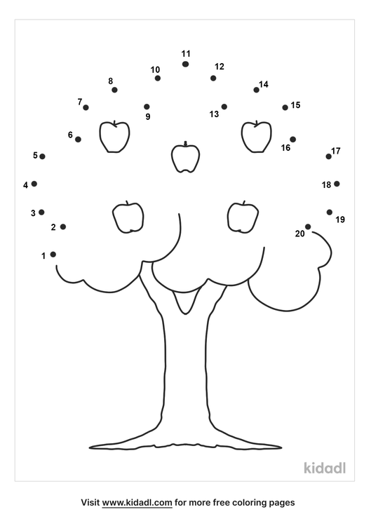 Free Plant Easy 1 Dot To Dot Printables For Kids Kidadl