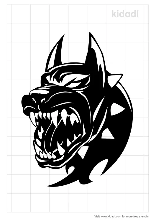 Evil Dog Stencils