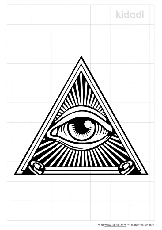 Eye Of Providence Stencils
