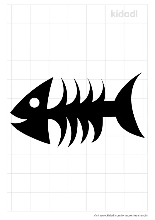 Fish Bone Stencils