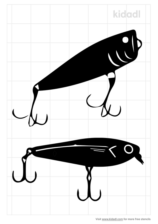 fishing lure stencils free printable fish stencils kidadl and fish stencils free printable stencils kidadl