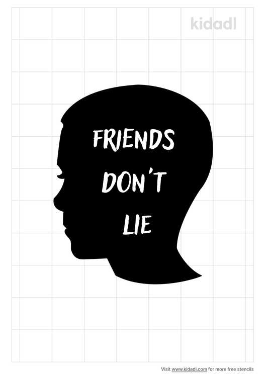 Free Free 242 Friends Don&#039;t Lie Svg Free SVG PNG EPS DXF File