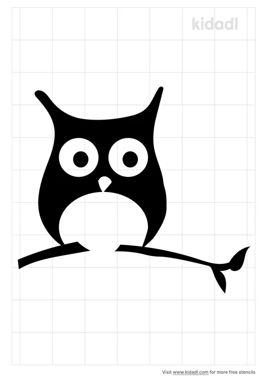 Funky Owl Stencils